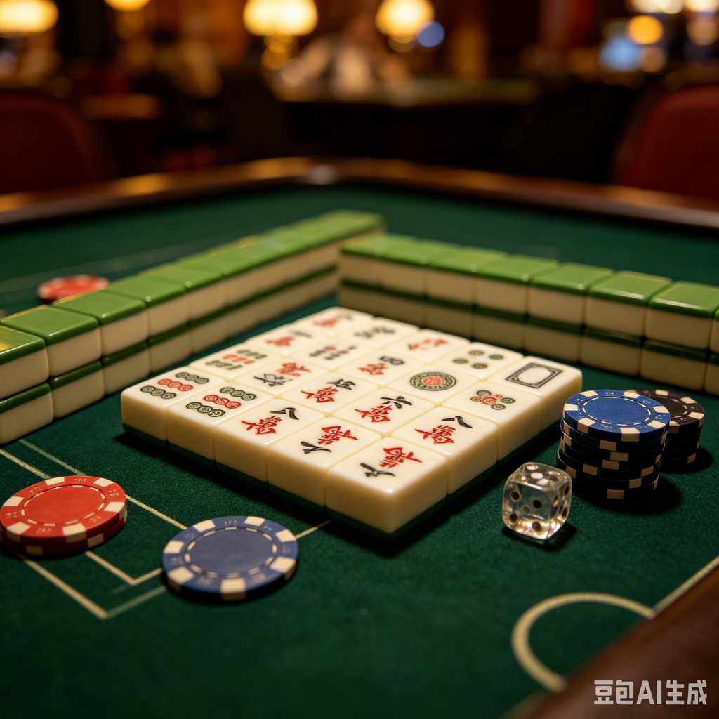 portable luxury mahjong set